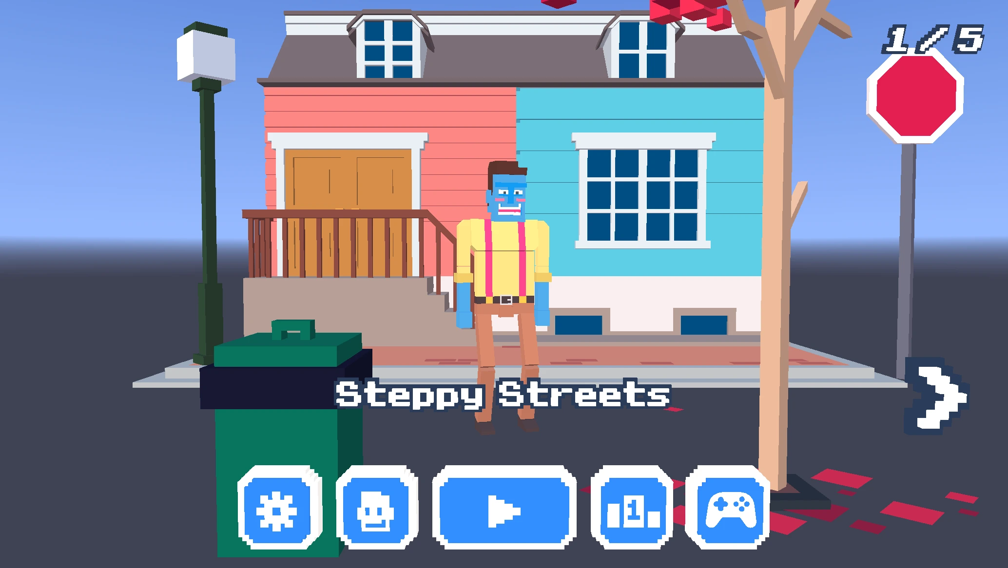 Wacky Steps gameplay image