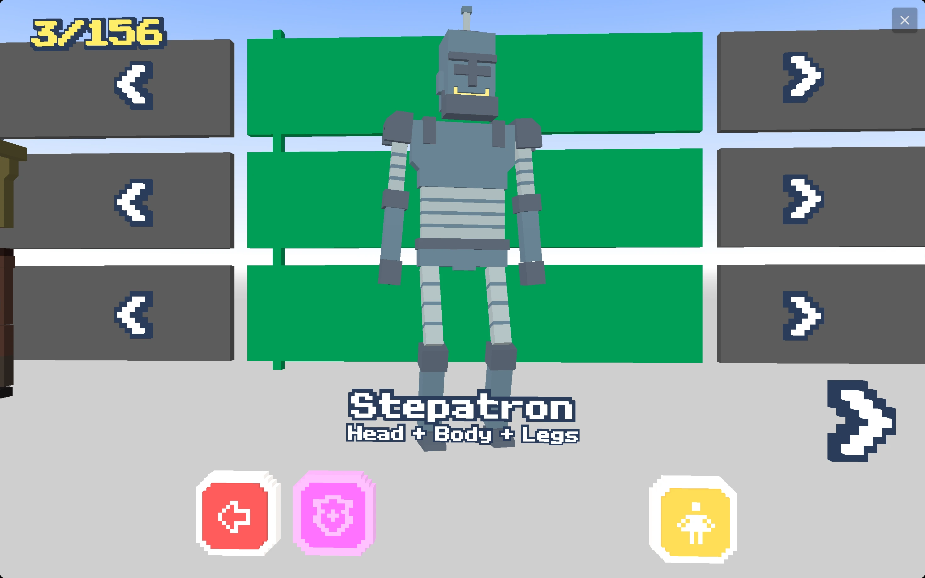 Wacky Steps mid-run gameplay image